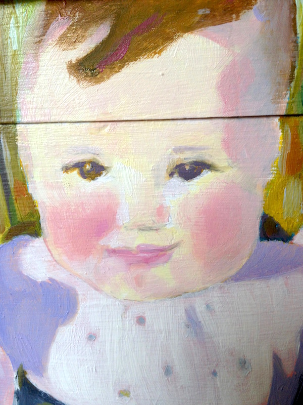 1st Year Baby Memorabilia Box, Detail