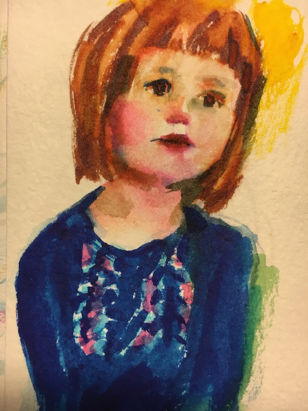 Watercolor by Paddy Hurley