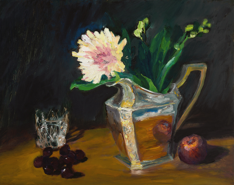 Still Life with Silver Pitcher oil painting by Paddy Hurley